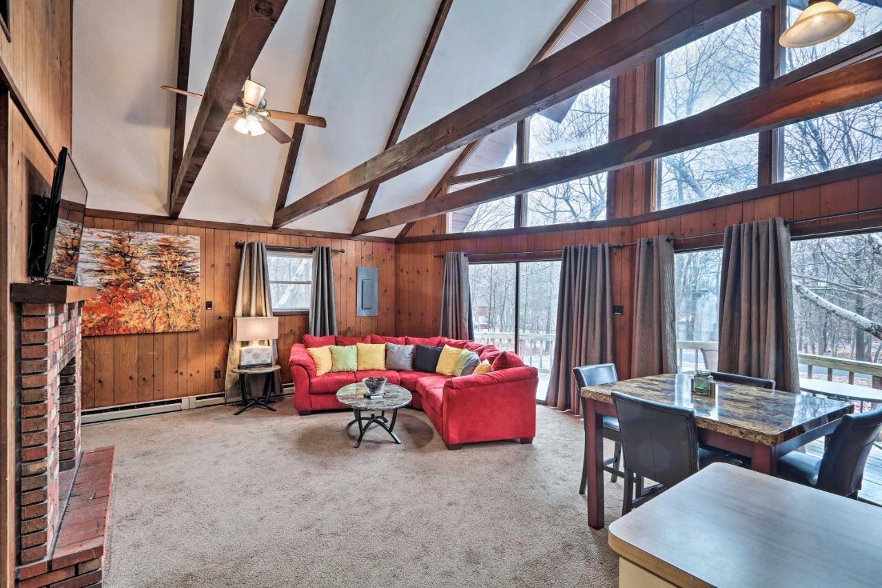Вилла Quiet Poconos Getaway 23 Mi To Camelback Mountain Albrightsville Экстерьер фото